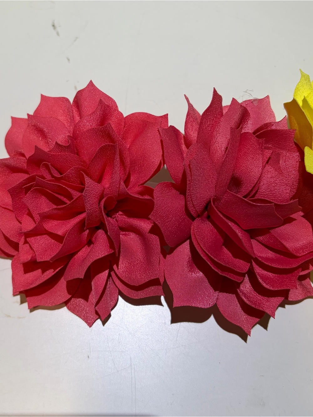 Set of 15 Multicolor Floral Hair Or Shoe Clips or Clip On Spaghetti Straps. OS - Picture 9 of 13